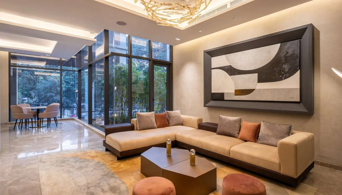 Contemporary residential interior at Zephyr in Gulshan, Dhaka