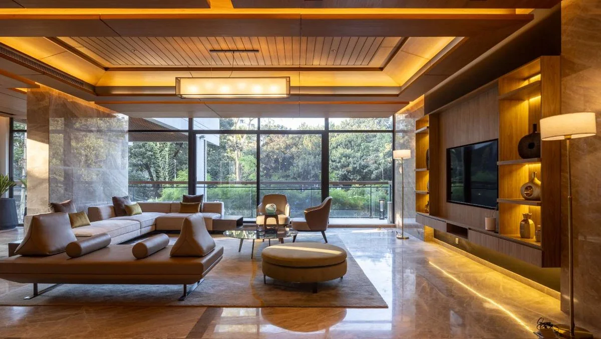 refined residence interior in Dhaka